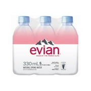 evian Natural Spring Water, 11.2 FL Oz, 24 Count Bottles