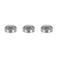 thumbnail image 2 of Guardoinrt Désodorisant Rond pour Voiture Éliminateur d'Odeurs Ornement Rafraîchissant Alliage d'Aluminium Rotation Diffuseur d'Arôme Désodorisant Argent 3ensemble, 2 of 6