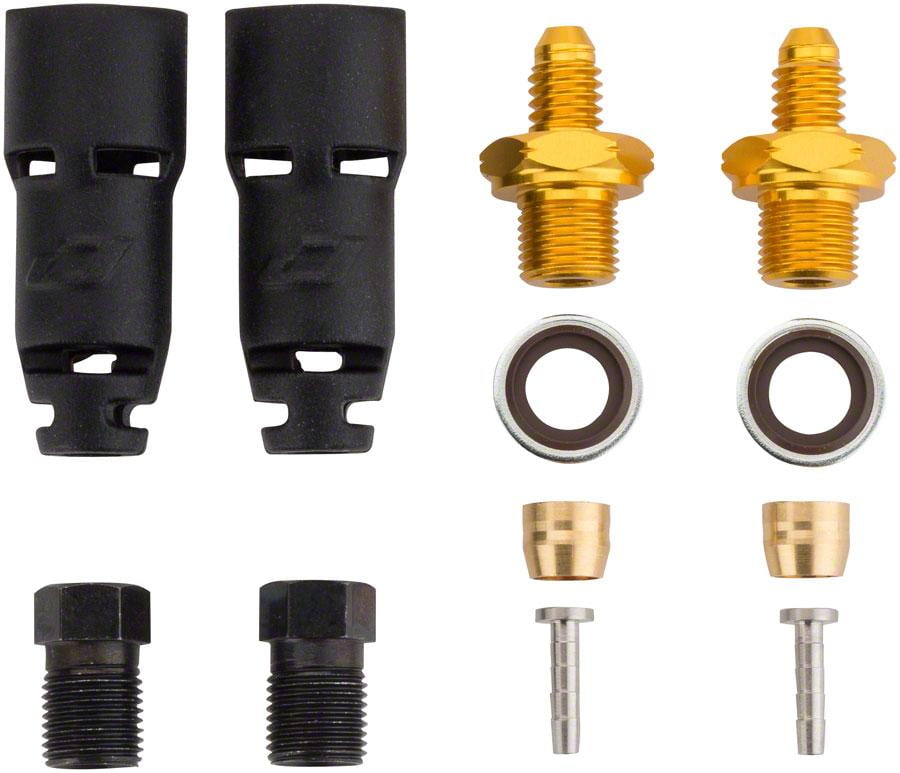Jagwire Mountain Pro Disc Brake Hydraulic Hose QuickFit Adaptor for