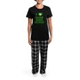 thumbnail image 4 of CafePress - I Love Irish Soda Bread Women's Dark Pajamas - Women's Short Sleeve Print T-Shirt and Pants Dark Cotton Pajama Set, 4 of 7