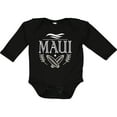 thumbnail image 3 of Inktastic Maui Hawaii Surfing Boys or Girls Long Sleeve Baby Bodysuit, 3 of 5