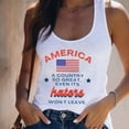 thumbnail image 1 of Camisetas Sin Mangas Camisola suelta para mujer, cuello redondo, 4 de julio, camisetas casuales, camisetas sin mangas (blanco M) Cgtredaw para Mujer Blanco T S, 1 of 8