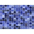 thumbnail image 1 of Ahgly Company Tapis Rectangulaire Lavable en Machine Bleu Ciel, 4 Pieds x 6 Pieds, 1 of 7