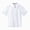 H247-Beige, variant on Girls Short Sleeve Button Down Shirts Kids School Uniform Dress Shirt Summer Blouse(Blue,9-10 Y)