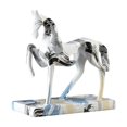 thumbnail image 4 of Figura de caballo, escultura animal, decoración del hogar, adorno artístico, artesanía decorativa de caballo Vistoso, 4 of 9