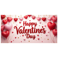 thumbnail image 1 of Romantic Valentine's Day Heart Roses Backdrop Banner Decorations Party Supplies Photography Props Background Valentine's Day Event, 1 of 4