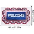 thumbnail image 2 of Independence Day Door Mats Entrance Doormat Funny Welcome Doormat Front Door Mat 4th of July Decorations Outdoor Floor Mats for Home Indoor Farmhouse Funny Kitchen Mats Patio 16x24 Inches, 2 of 5