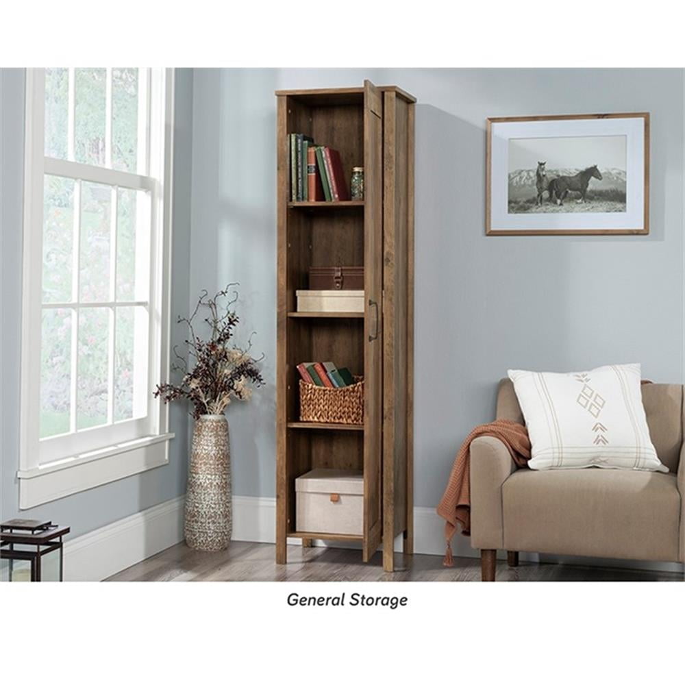 Sauder Miscellaneous Storage Engineered Wood Cabinet in Rural Pine