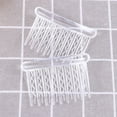 thumbnail image 3 of LULULION 12PCS Mini Hair Combs for Women Hair Adornment Daily Use Transparent ABS, 3 of 5