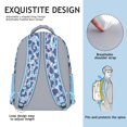 thumbnail image 5 of Leopard Print Backpack for School,Cute School Bag,Schoolbag with Adjustable Shoulder Straps & Padded Back,15.3"x11"x6.7", 5 of 6