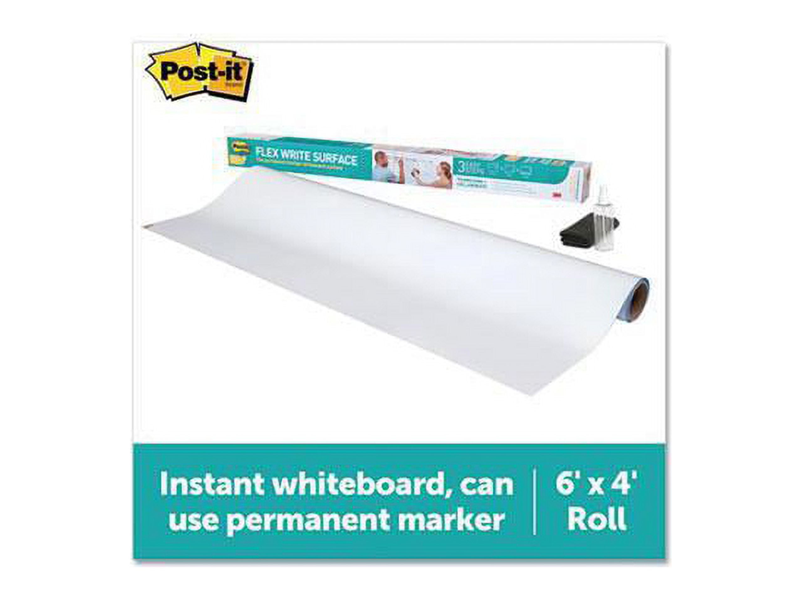 VEVOR White Board Paper 6x4ft Dry Erase Whiteboard Sticker w/Adhesive  Backing Peel Stick PET Surfacefor