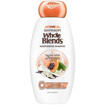 Whole Blends: Vanilla Milk & Papaya Extracts Moisturizing Shampoo, 22 Fl