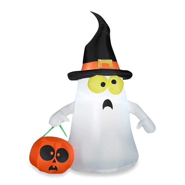 Ghost Gemmy hinchable 63975X EMW9267923 blanco estándar