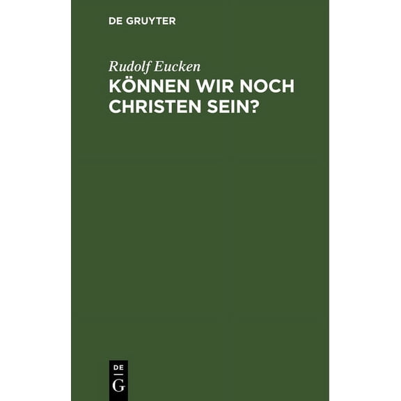 Können Wir Noch Christen Sein?, (Hardcover)
