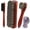 Grey, variant on WLGJL Horsehair Shine Shoes Brush Kit Polish Dauber Applicators Cleaning Leather Shoes Boots Care Brushes Suede Cleaner Brush with Microfiber Shoe Cloth(4 Pcs)