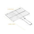 thumbnail image 3 of Panier de Grillage en Acier Inoxydable Style Clip Grille Légumes Grille Viande, 3 of 8