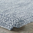thumbnail image 4 of nuLOOM Wynn Braided Indoor/Outdoor Runner Rug, 2' 6" x 18', Navy, 4 of 9