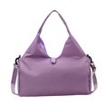thumbnail image 2 of Bolsa de hombro para esterilla de Yoga, bolsillos de almacenamiento y húmedo portátiles, suministros, bolsa de mano para Fitness Púrpura, 2 of 8