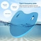 thumbnail image 2 of Eigraketly Tabla de natación en forma de A, Kickboard para interior y exterior, placa de playa, ejercicio de práctica, accesorios de ayuda para Deportes acuáticos Azul Eigraketly OD024939-01, 2 of 6