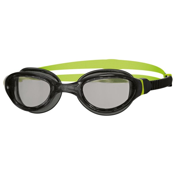 Zoggs - Gafas de Natación Phantom 2.0 para Niños/Niñas (Negro, Lima, Humo)