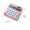 #4, variant on Rkxzt Calculator 12 Digit Vintage Typewriter Style Calculator Solar Battery Powered Desktop Office Tools/Office|Plastic,Pink