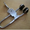 thumbnail image 3 of 20pk Universal Rubber Head Clamps 3 Inch Secure Lever Lock Metal Body Outdoor, 3 of 3