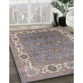 thumbnail image 3 of Ahgly Company Machine Washable Indoor Rectangle Industrial Modern Puce Purple Area Rugs, 2' x 3', 3 of 7
