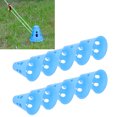 thumbnail image 4 of Tapa De Advertencia De Luz De Tienda, Tapa De Advertencia De Clavo De Tienda ABS Portátil Duradera Azul De 10 Piezas, Para Barbacoa De Camping ANGGREK Tent Nail Warning Cap, 4 of 8