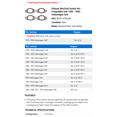 thumbnail image 2 of Exhaust Manifold Gasket Set - Compatible with 1985 - 2006 Volkswagen Golf 1986 1987 1988 1989 1990 1991 1992 1993 1994 1995 1996 1997 1998 1999 2000 2001 2002 2003 2004 2005, 2 of 2
