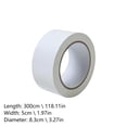 thumbnail image 2 of Door Window Windproof Sealing Tape, Winter Cold Proof Warm Adhesive Strip for Glass Window Gaps, Heavy Duty Weather Stripping for Kitchen Home, Wind Cold Resistant Gap Sealing Tape, 118in, White, 2 of 7