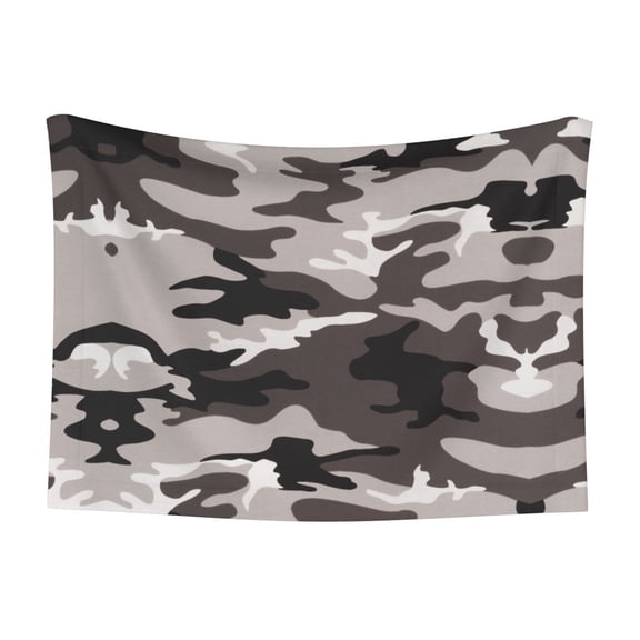Pet Blanket Camouflage Gray Soft Warm Sofa Car Bed Protector Washable for Puppy Large Dogs Cats