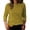A58 Yellow, variant on Mifsaly Womens Striped Shirt Crewneck 3/4 Sleeve Cotton Tops Comfortable Everyday Summer T-Shirts L