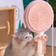 thumbnail image 3 of Torre De Gato Multifuncional Interactiva En Forma De Piruleta Para Gatito Con Material De Sisal, Protección De Muebles, Fija En La Pared, Soporte De Carga Fuerte, 3 of 7