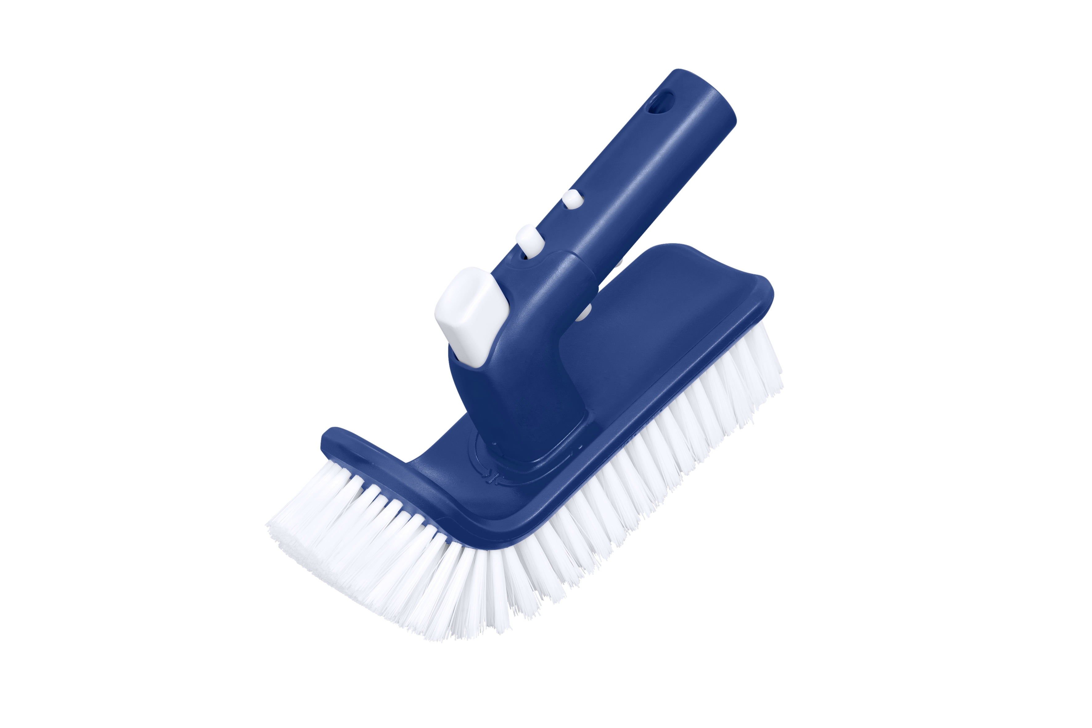 Mainstays Blue Rotatable Step & Corner Nylon Bristle Pool Brush Head