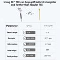 thumbnail image 4 of Paquete de 10 tees de golf NQ largos irrompibles de 3,5', 4 of 5