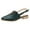 Green, variant on OAVQHLG3B Women's Pointed Flat Shoes Weave Casual Shoes Solid Comfortable Sandals Shoes