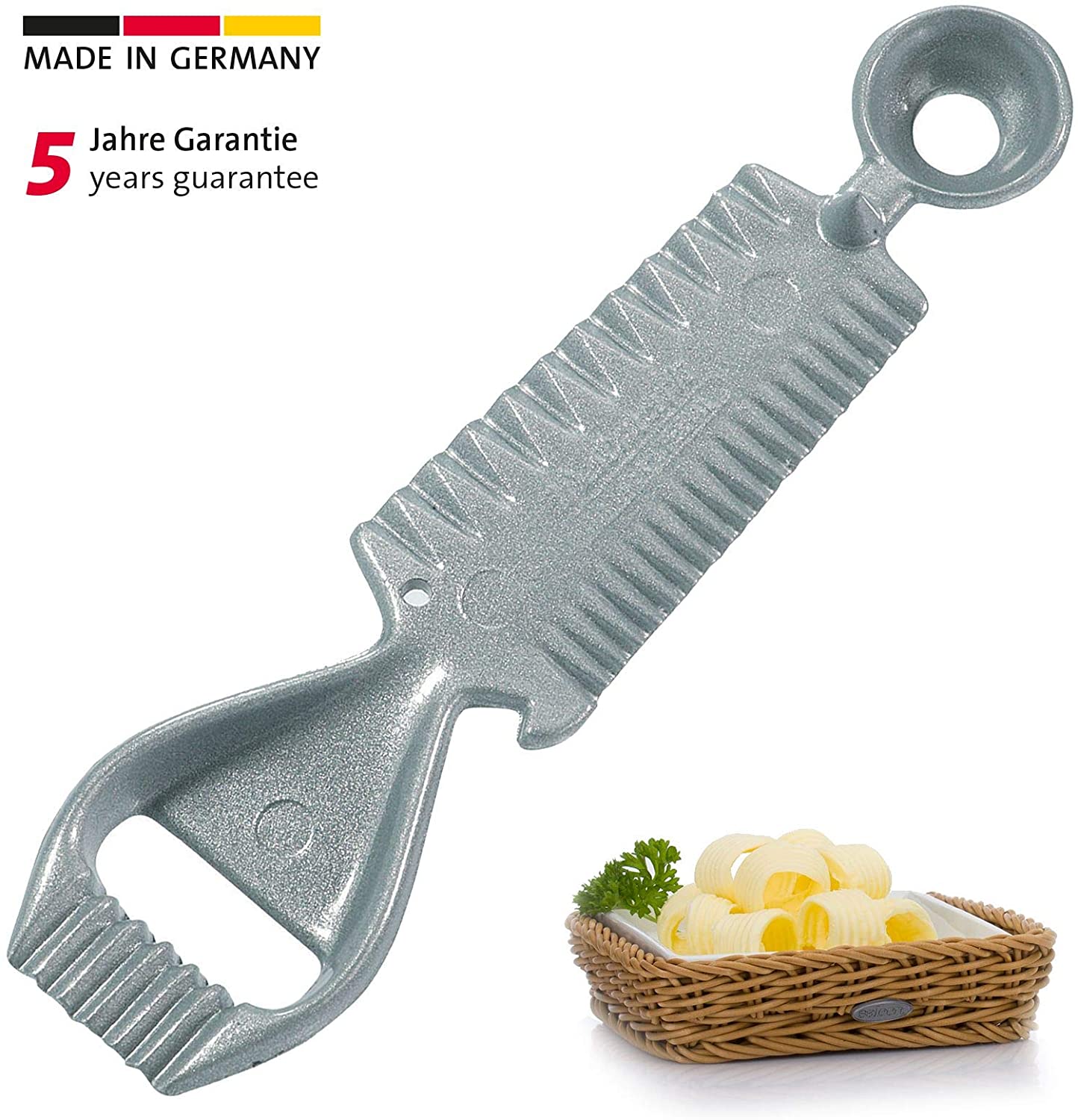 Westmark Multipurpose Butter Curler and Food Garnishing Tool