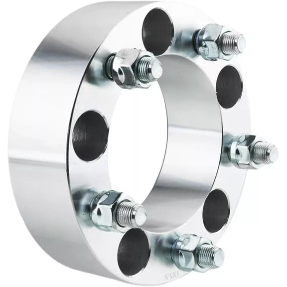 CWA 5x5.5 to 5x4.5 Wheel Adapters 1.5" Inch 9/16 Compatible with Dodge Chrysler & RAM 1500 Grade 12.9 Studs One Piece