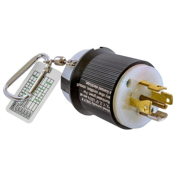 Hubbell Wiring Device-Kellems Circuit Tester, 120 to 208V AC, No Disp HBL3PT2811