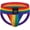 Rainbow, variant on Mens Briefs Jockstrap Athletic Supporter Men Jockstrap Rainbow Men Sport Underwear Jockstrap Sport