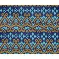 thumbnail image 4 of oneOone Cotton Flex Fabric Swirl Ikat Printed Fabric 1 Yard 40 Inch Wide, 4 of 4
