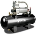 thumbnail image 1 of Viair 150 PSI 2-Gallon Tank 12V 280C Pewter Air Compressor Source Kit for Tires, 1 of 5