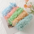 thumbnail image 2 of 100g Colorful Raffia Shredded Paper Candy Boxes DIY Gift Box Filling Material Tissue Party Gift Packaging Filler Decor, 2 of 5