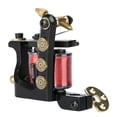 thumbnail image 3 of HLONK 10 Wraps Professional Alloy Tattoo Machine Copper Coils Tattoo Shader Machine  Gun, 3 of 8