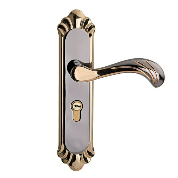 Lever Door Handle LEEDIS Heavy-Duty Locking Lever Set with Key Reversible Door Handles for Left or Right 35-45mm Door Thickness