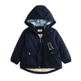 thumbnail image 2 of Cowsor Kids Winter Coats with Hooded Light Puffer Coat Warm Padded Jacket for Boys Girls Toddler, 2 of 4