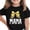 Black, variant on Girls Softball T-Shirt Purple Cute Softball Bow Graphic MAMA Distressed Lettering Relaxed Fit Crew Neck Polyester Spandex Youth Sizes 110-170,Size 13-14T