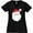 AB-Black, variant on Inktastic Santa Claus, Smiling Santa, Red Hat, White Beard Women's Plus Size V-Neck T-Shirt