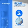 thumbnail image 5 of Waterdrop G3 Reverse Osmosis System, 8 Stage Tankless Reverse Osmosis Water Filter, NSF/ANSI Certified, Under Sink RO System, 2:1 Pure to Drain, Smart LED Faucet,with WD-G3-N1CF, 5 of 16