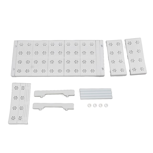 Organizador de estantes expandibles para armario, ajustable, ahorra espacio, estante de tensión para fregadero, 24 cm de ancho, 22 cm de alto y 67 a 88 cm (26,4 a 34,6 pulgadas).